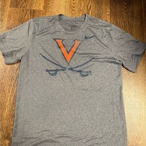 Nike UVA Gray Men's Dri-fit Tee